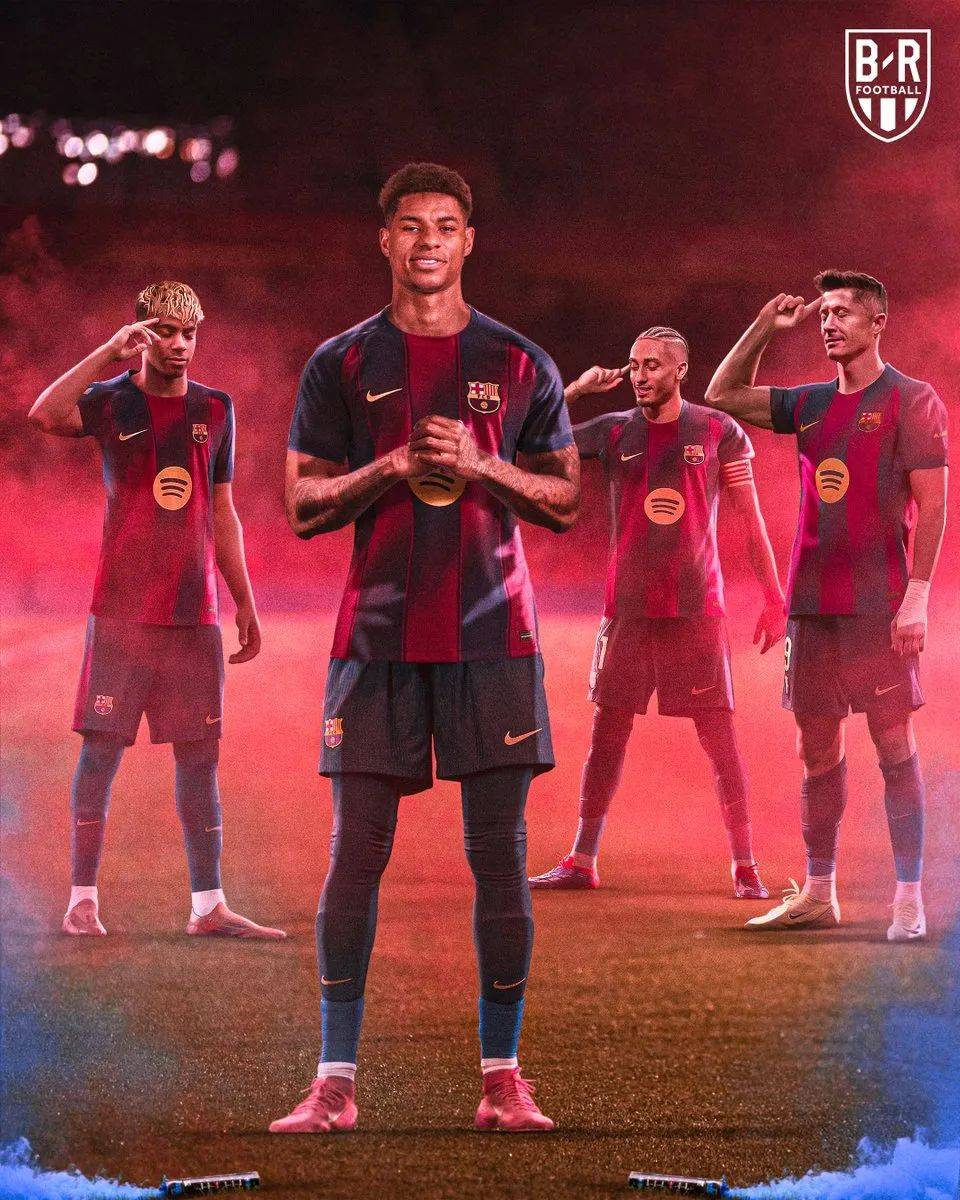 曼联免费租拉什福德至巴萨，降薪转会细节曝光，明夏可3500万买断